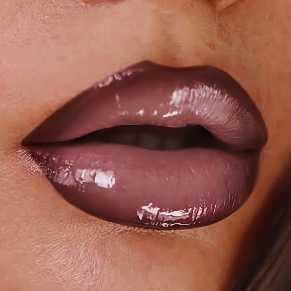 3PCS Shimmer Moisturizing Lip Gloss - Lip Liner and Lip Mud and Oil, Non - Sticky,Glitter, Nourishing Glossy Moisturizing Lipstick - ApolloX