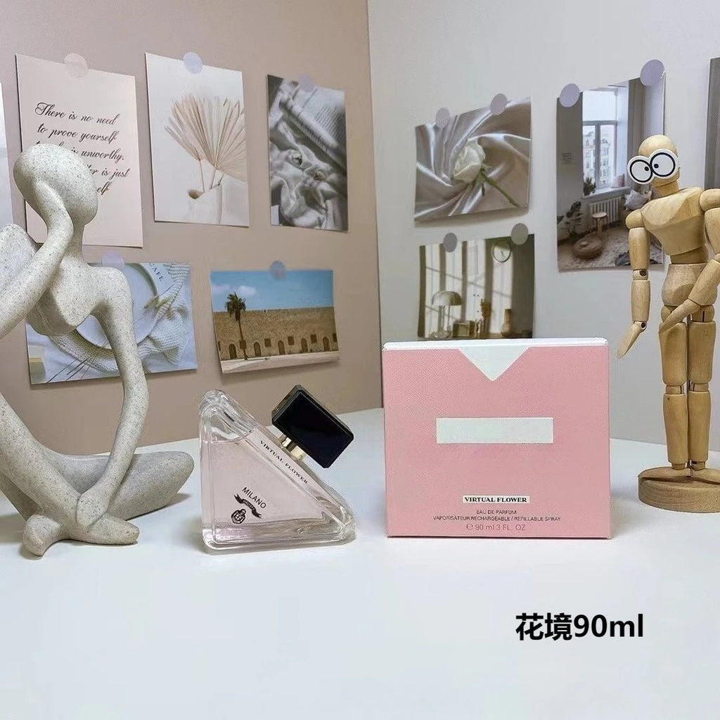 90ML Brand Lady Perfume Spray Eau de Parfum Long Lasting Oriental Floral Fragrance Charming Fresh Fruit Scent Men Perfume - ApolloX