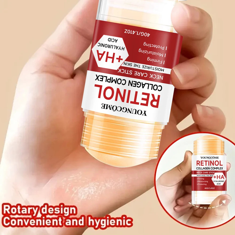 Retinol Face and Neck Treatment Bar with Firming Elasticity Improve Loose Skin Lotion Moisturizes and brightens skin products