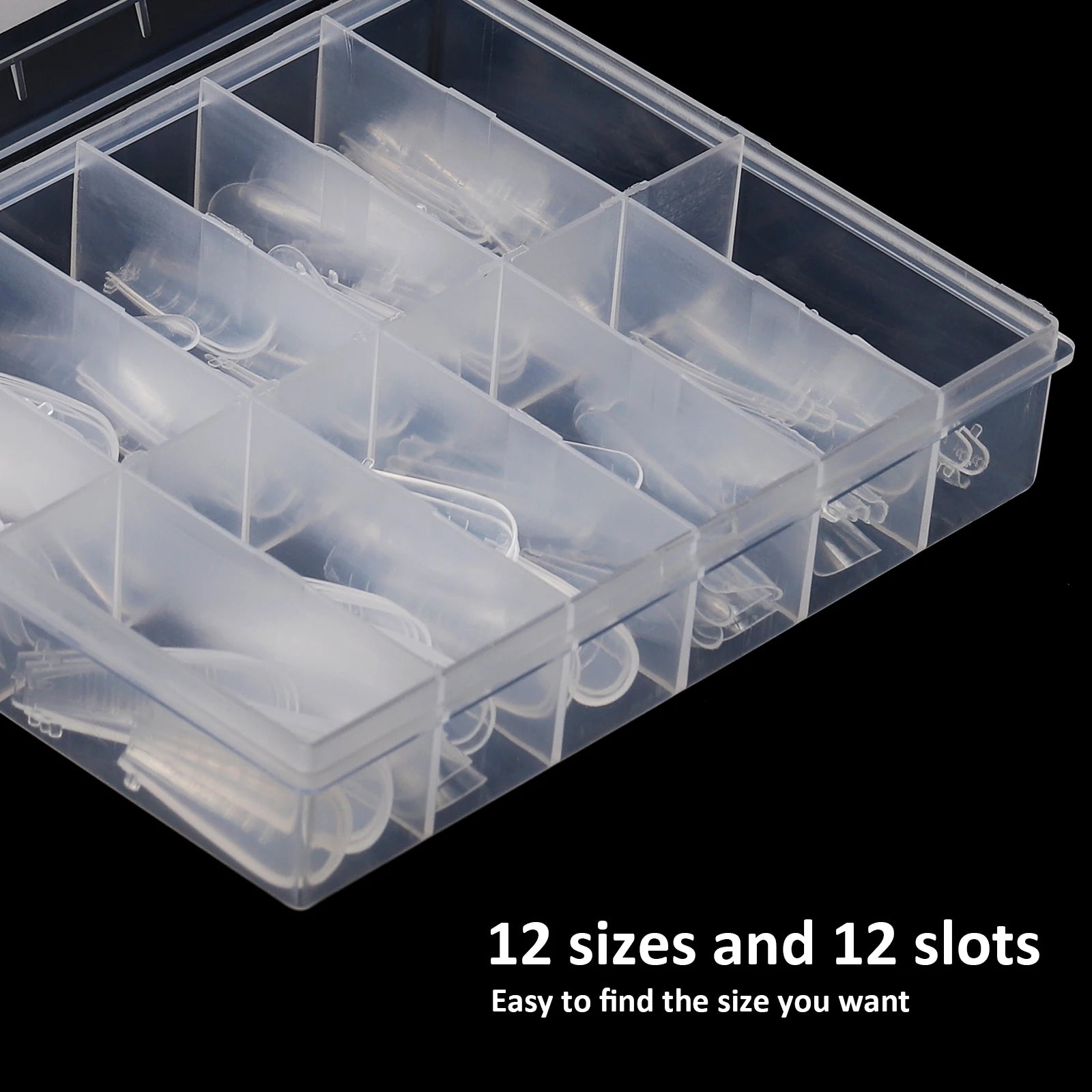 NEW Stiletto Coffin Clear Dual Forms False Tips Quick Building Gel Mold Nail System Full Cover Nail Extension Forms Top