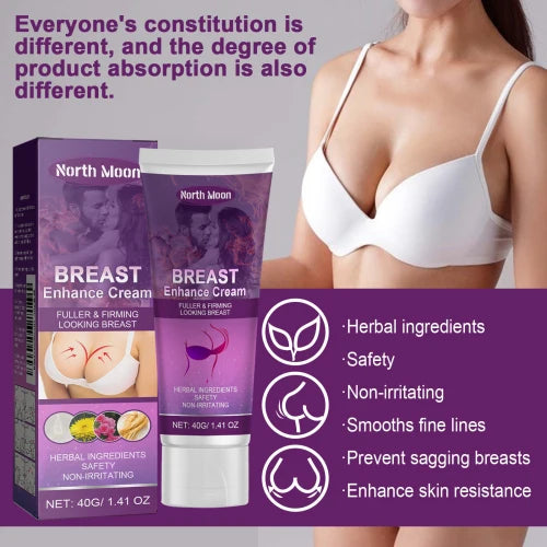 North Moon Cream Plump Breasts Care Firming Breast Massage