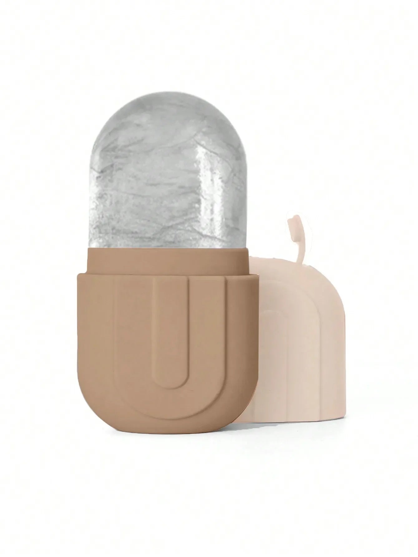 Ice roller mold, facial massager for skincare - Reusable silicone ice mold, keeps skin fresh and cool