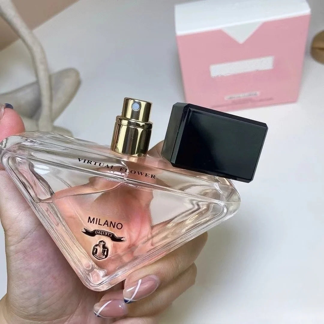 90ML Brand Lady Perfume Spray Eau de Parfum Long Lasting Oriental Floral Fragrance Charming Fresh Fruit Scent Men Perfume