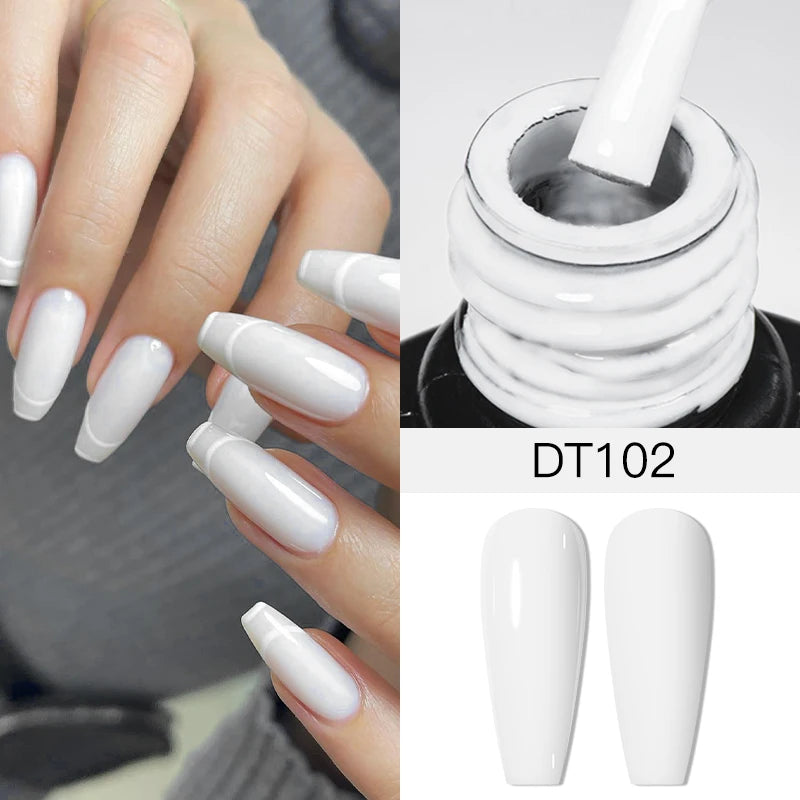 7ml Thermal Gel Nail Polish 3 Layers Temperature Color Changing Gel Winter Grey Semi Permanent Soak Off Nails Art UV Gel Varnish