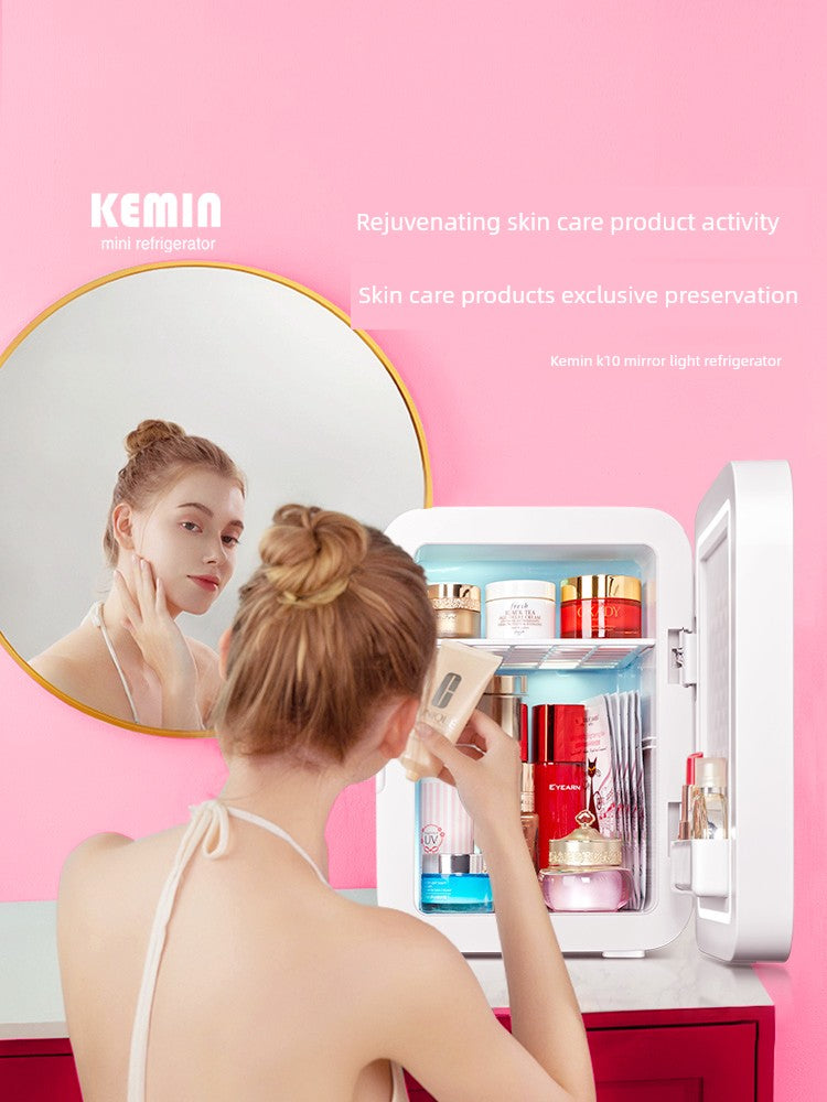 Cosmetics Special Mini Refrigerator Mini Beauty Storage Large Capacity Skin Care Products Perfume Storage Fresh Cabinet Facial Mask