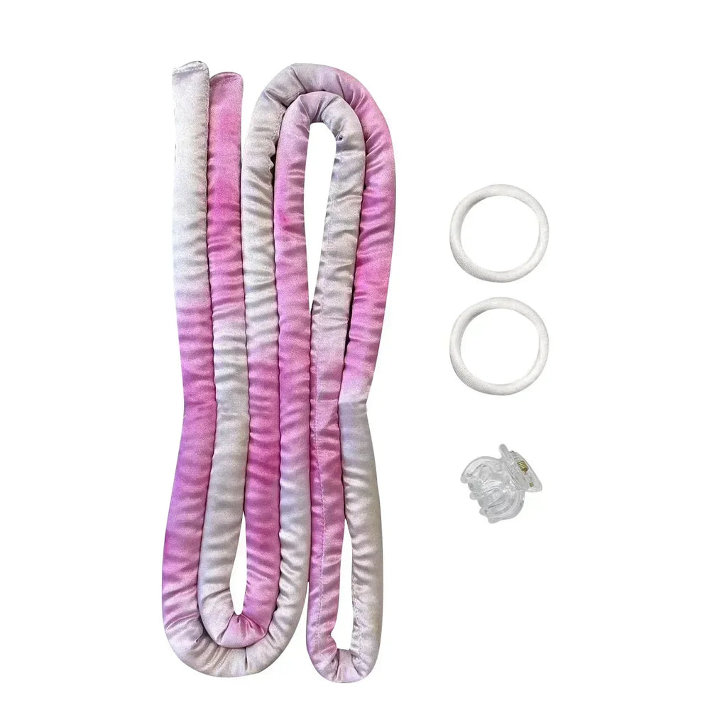 Heatless Curling Rod Headband Soft Hair Curlers No Heat Rollers Lazy Silk Curls Sleeping Headband Ties Hair Styling Tools