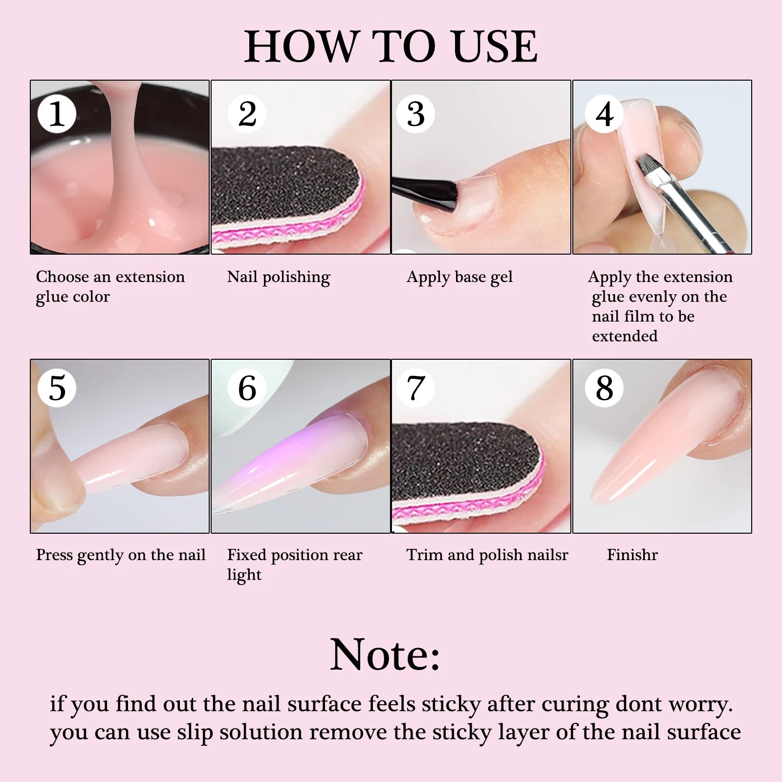 1Jar 150g Poly Nail Gel UV LED Cured Builder Nail Gel Acrylic Crystal Nail Extension Gel For Nails DIY At Home Salon