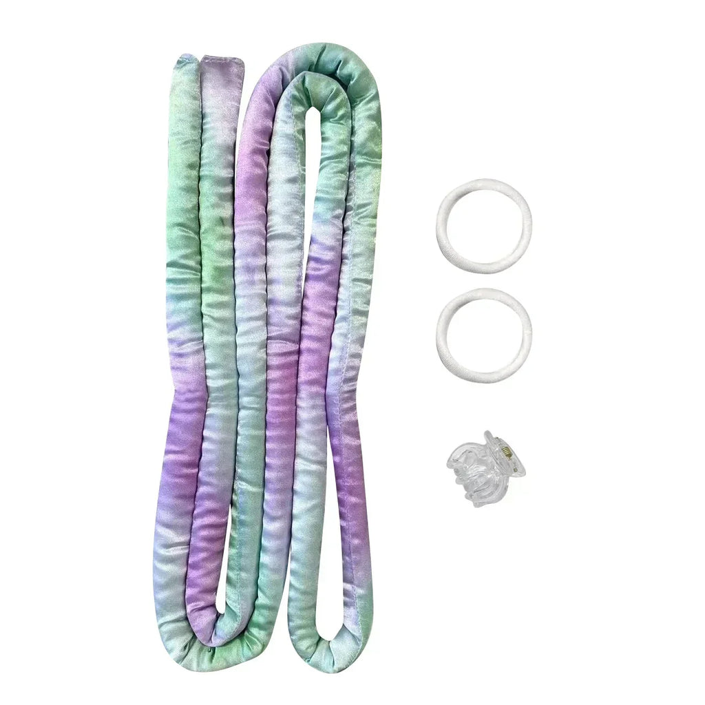 Heatless Curling Rod Headband Soft Hair Curlers No Heat Rollers Lazy Silk Curls Sleeping Headband Ties Hair Styling Tools