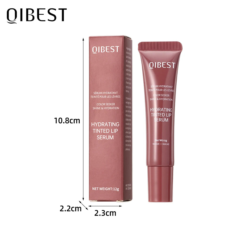 QIBEST Crystal Lip Balm Moisturizing Lip Gloss Oil Jelly Lipgloss Long Lasting Liquid Lipstick Hydrating Tinted Lip Serum Makeup