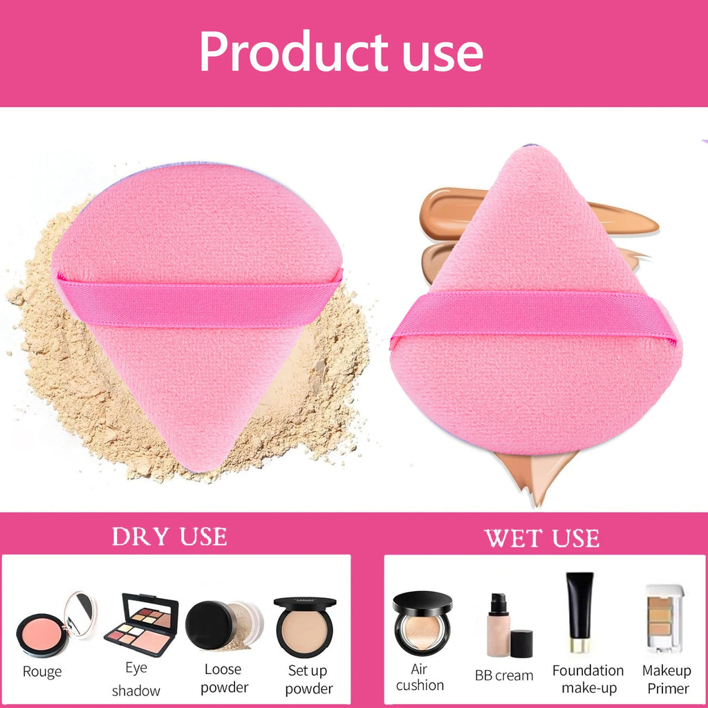 Makeup Brushes and Sponges Set, Pink Makeup Puff,  Headband, Wristband Remover ,  8-16mm DIY Eyelash Extension Kit makeup tool