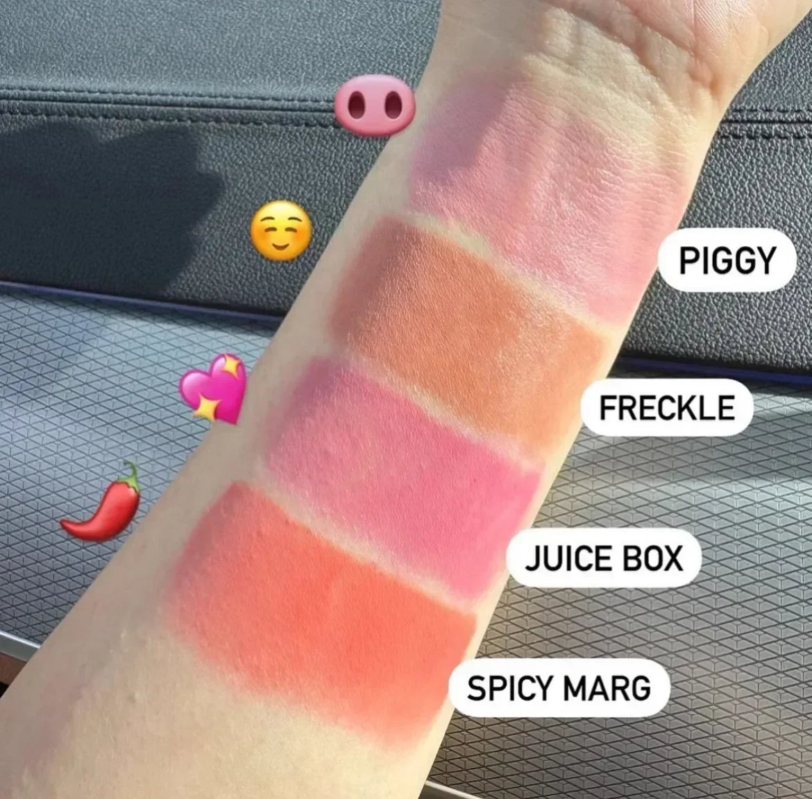 Hot Makeup Lip Gloss Cheek Blush plum Data Cake Cream Blusher Stick Toast Salty Tan Espresso Watermelon New Lemontini Lipstick
