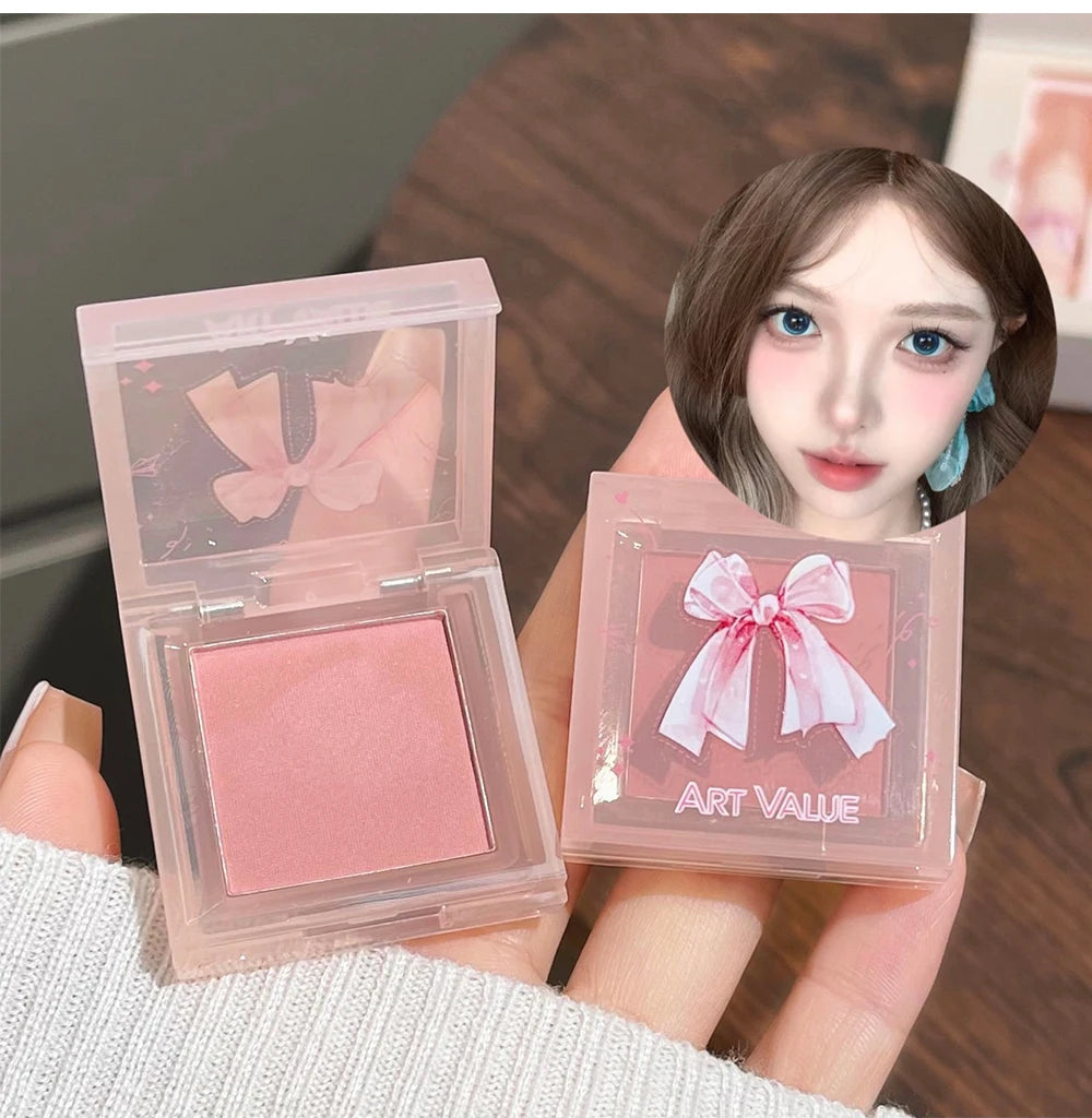 Art Value Butterfly Dance Color Box Four Lip Glaze Blush Set Necklace Lip Mud Blush Set