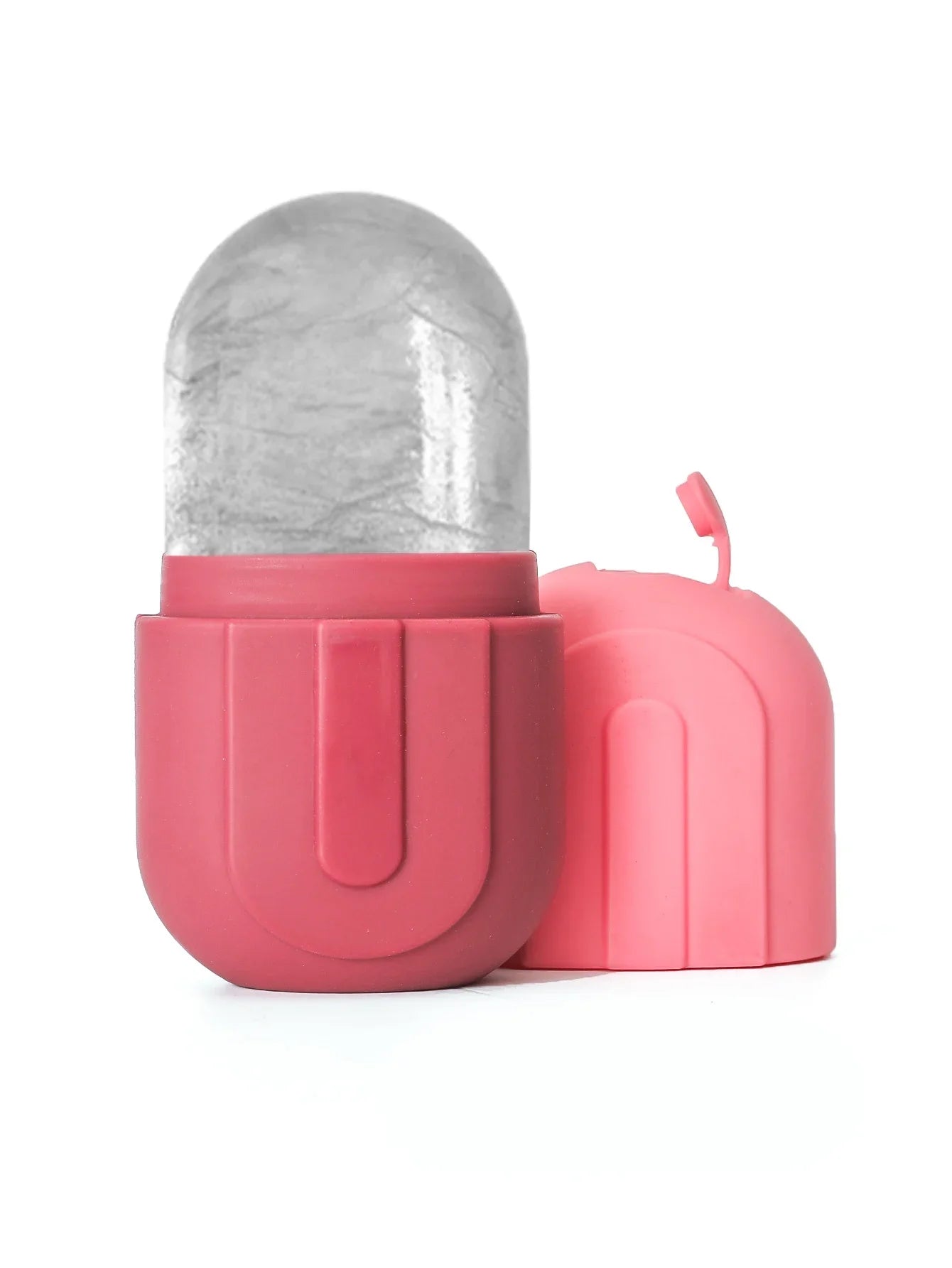 Ice roller mold, facial massager for skincare - Reusable silicone ice mold, keeps skin fresh and cool