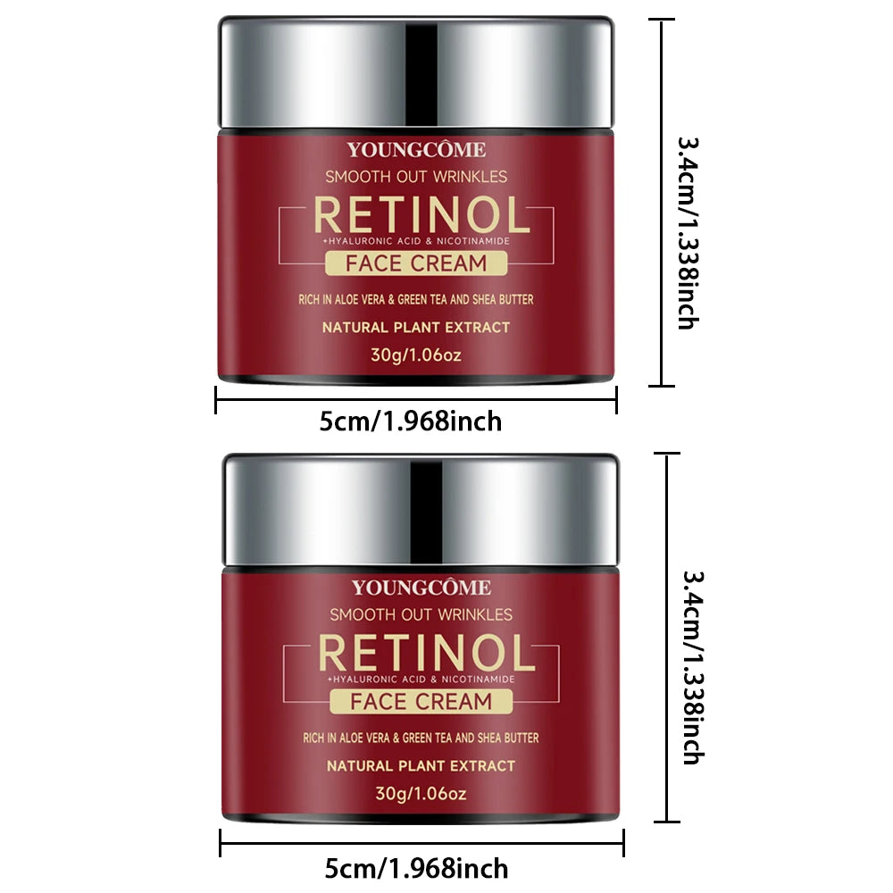 Retinol  Lifting Firming Cream Repairing Moisturizing Nourishing Cream Brightening Skin Facial Cream Anti-Aging Face Skin Care