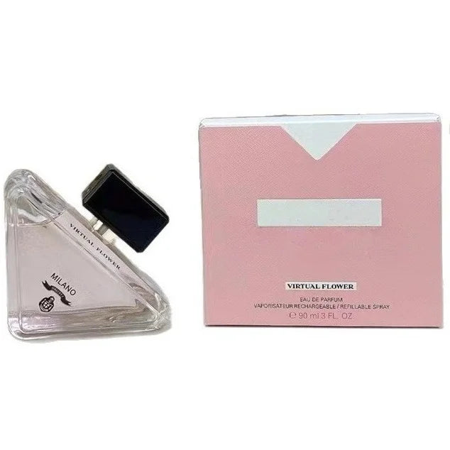 90ML Brand Lady Perfume Spray Eau de Parfum Long Lasting Oriental Floral Fragrance Charming Fresh Fruit Scent Men Perfume