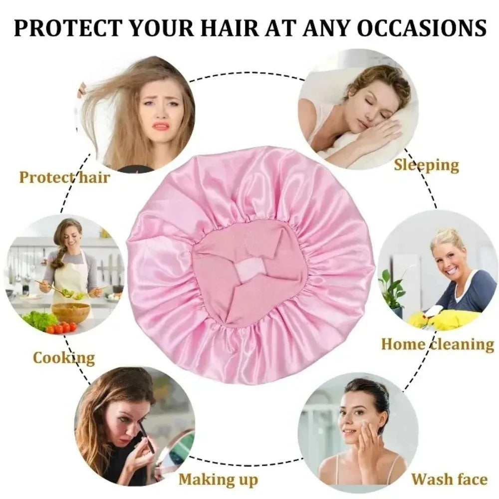 Heatless Curling Rod Night Cap No Heat Ribbon Lazy Hair Curlers Headband Hair Rollers Sleeping Soft Headband Hair Styling Tools