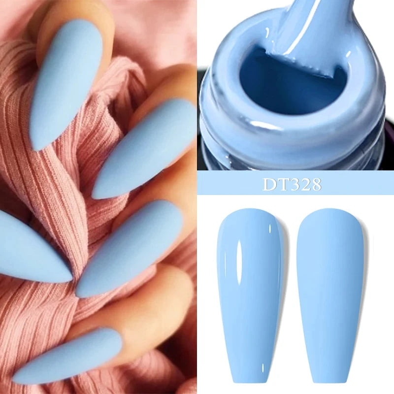 7ml Thermal Gel Nail Polish 3 Layers Temperature Color Changing Gel Winter Grey Semi Permanent Soak Off Nails Art UV Gel Varnish