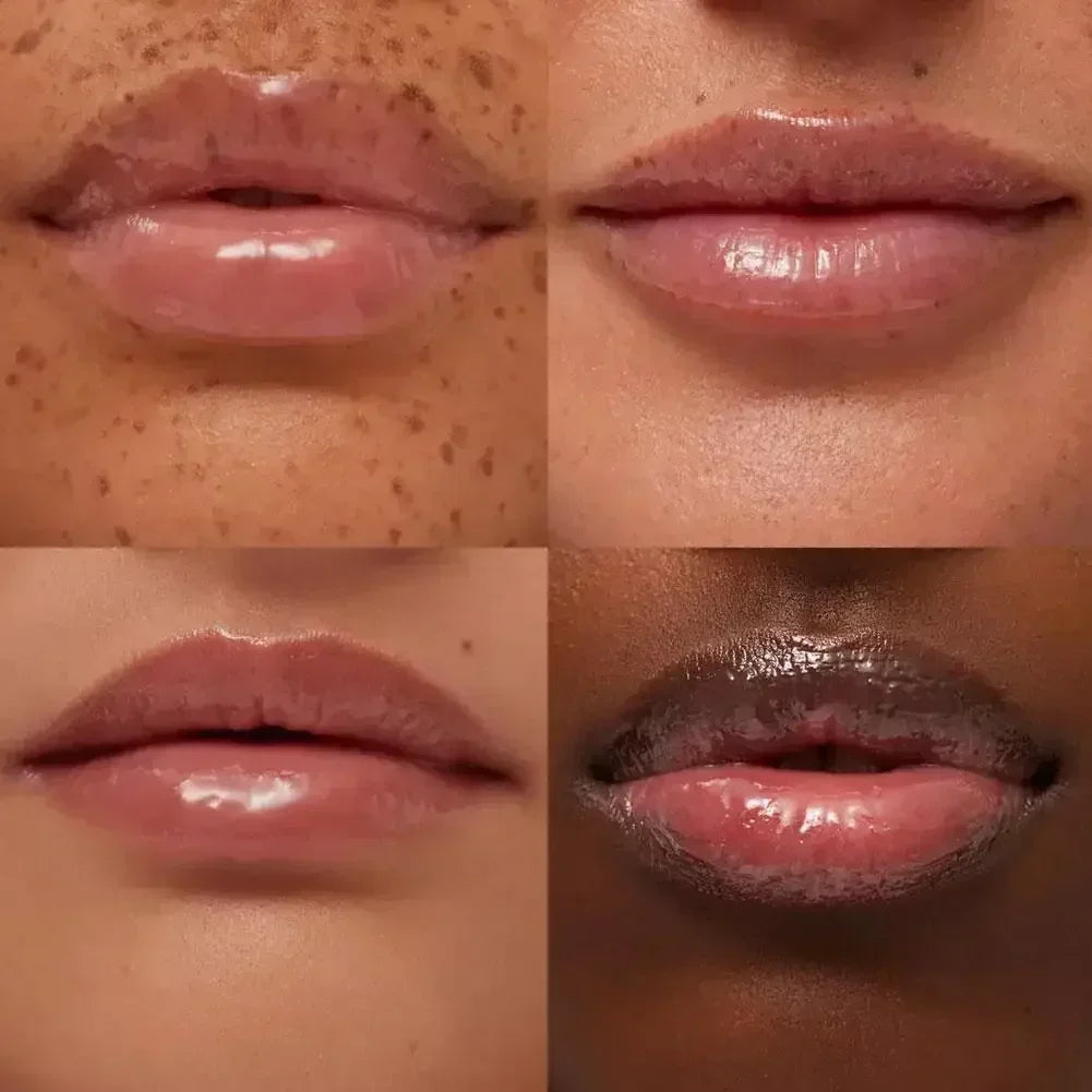 Summer Friday's Vanilla Beige Lip Balm Moisturizing Transparent Lipstick Set Smooth Soft Tube Mirror Lip Gloss Lip Blum Makeup