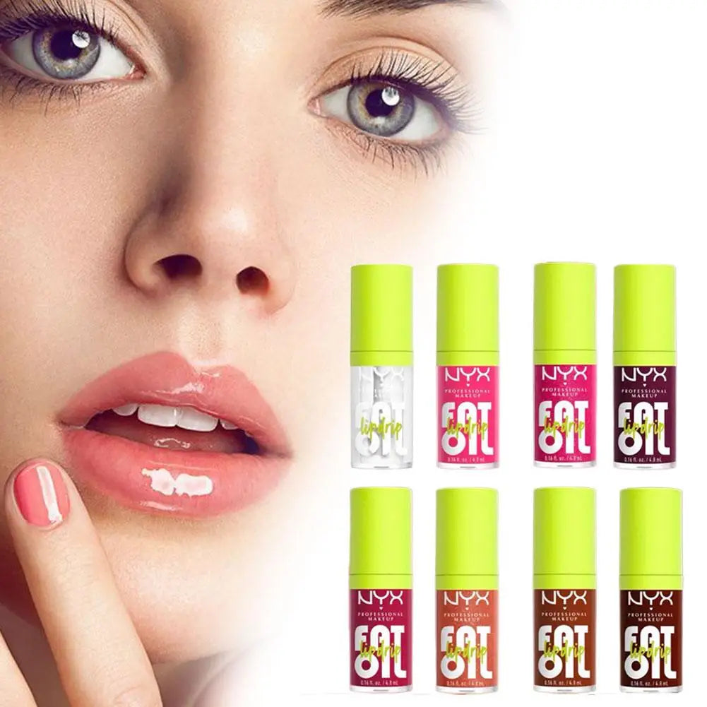 Clear Crystal Jelly Lip Gloss Deeply Moisturizes Lips Mirror-Like NonSticky Sexy Gloss Lip Glaze Korean Fashion Lipstick Makeup