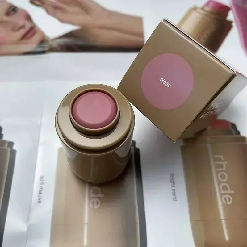 Hot Makeup Lip Gloss Cheek Blush plum Data Cake Cream Blusher Stick Toast Salty Tan Espresso Watermelon New Lemontini Lipstick