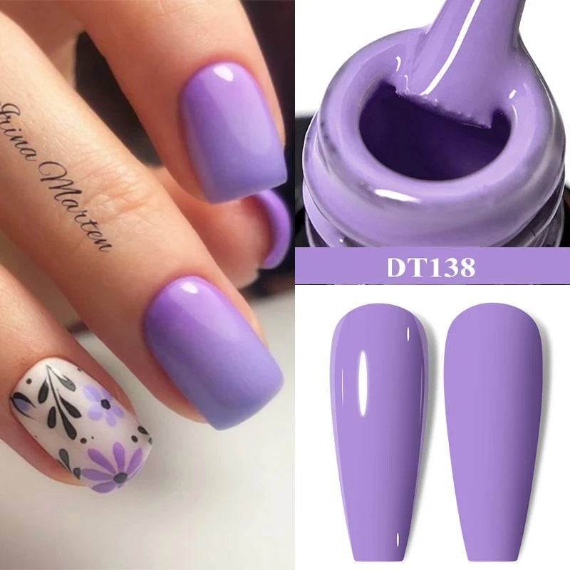 7ml Thermal Gel Nail Polish 3 Layers Temperature Color Changing Gel Winter Grey Semi Permanent Soak Off Nails Art UV Gel Varnish