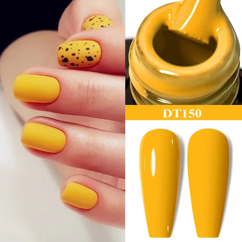 7ml Thermal Gel Nail Polish 3 Layers Temperature Color Changing Gel Winter Grey Semi Permanent Soak Off Nails Art UV Gel Varnish
