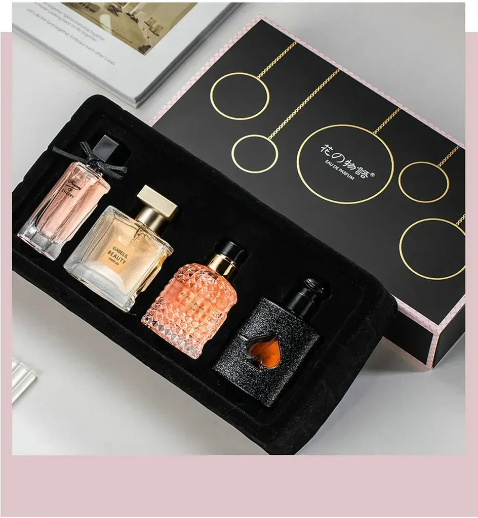Original Women Perfume 105ml Gift Box Four Piece Set Fresh Lasting Fragrance Eau De Parfum Plant Floral Scent Fresh