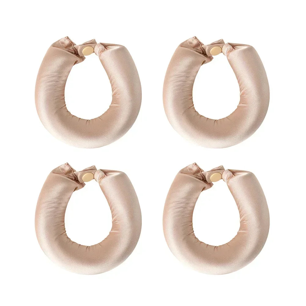 Heatless Hair Curler Curling Rod Headband No Heat Hair Rollers Satin Lazy Curls Soft Curlers Sleeping Flexi Rods Styling Tools