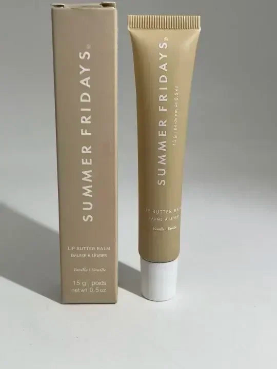 Summer Fridays Lip Balm Moisturizing Mirror Lip Gloss Lip Vanilla Pink Sugar Coffee Cake Smell Lipstick Transparent Oil Makeup