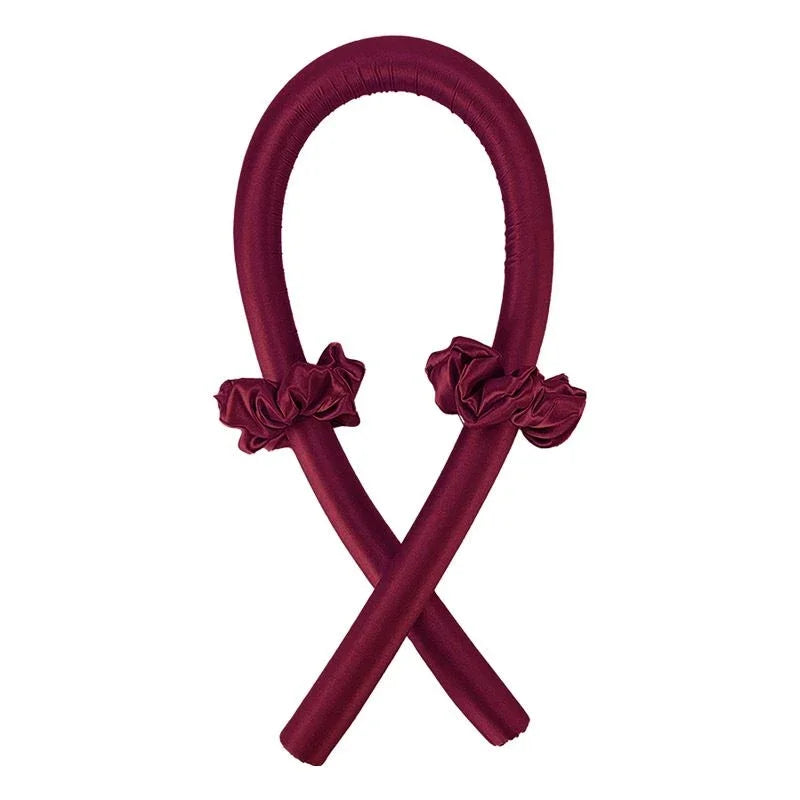 Heatless Curling Rod Night Cap No Heat Ribbon Lazy Hair Curlers Headband Hair Rollers Sleeping Soft Headband Hair Styling Tools