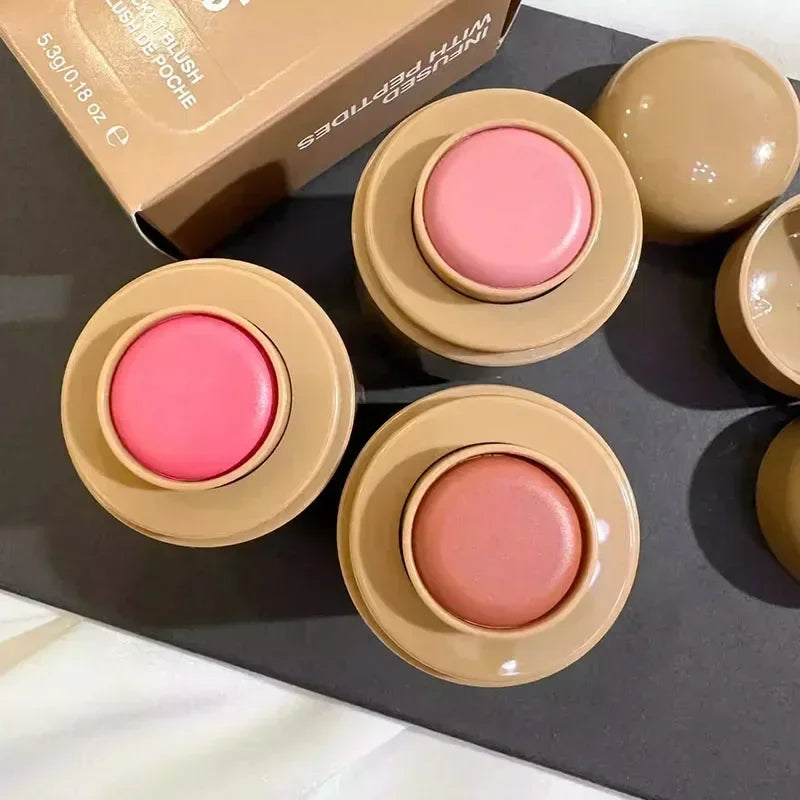 Hot Makeup Lip Gloss Cheek Blush plum Data Cake Cream Blusher Stick Toast Salty Tan Espresso Watermelon New Lemontini Lipstick