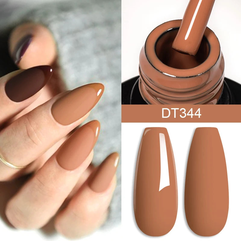 7ml Thermal Gel Nail Polish 3 Layers Temperature Color Changing Gel Winter Grey Semi Permanent Soak Off Nails Art UV Gel Varnish