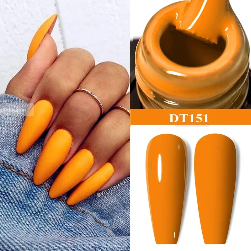 7ml Thermal Gel Nail Polish 3 Layers Temperature Color Changing Gel Winter Grey Semi Permanent Soak Off Nails Art UV Gel Varnish