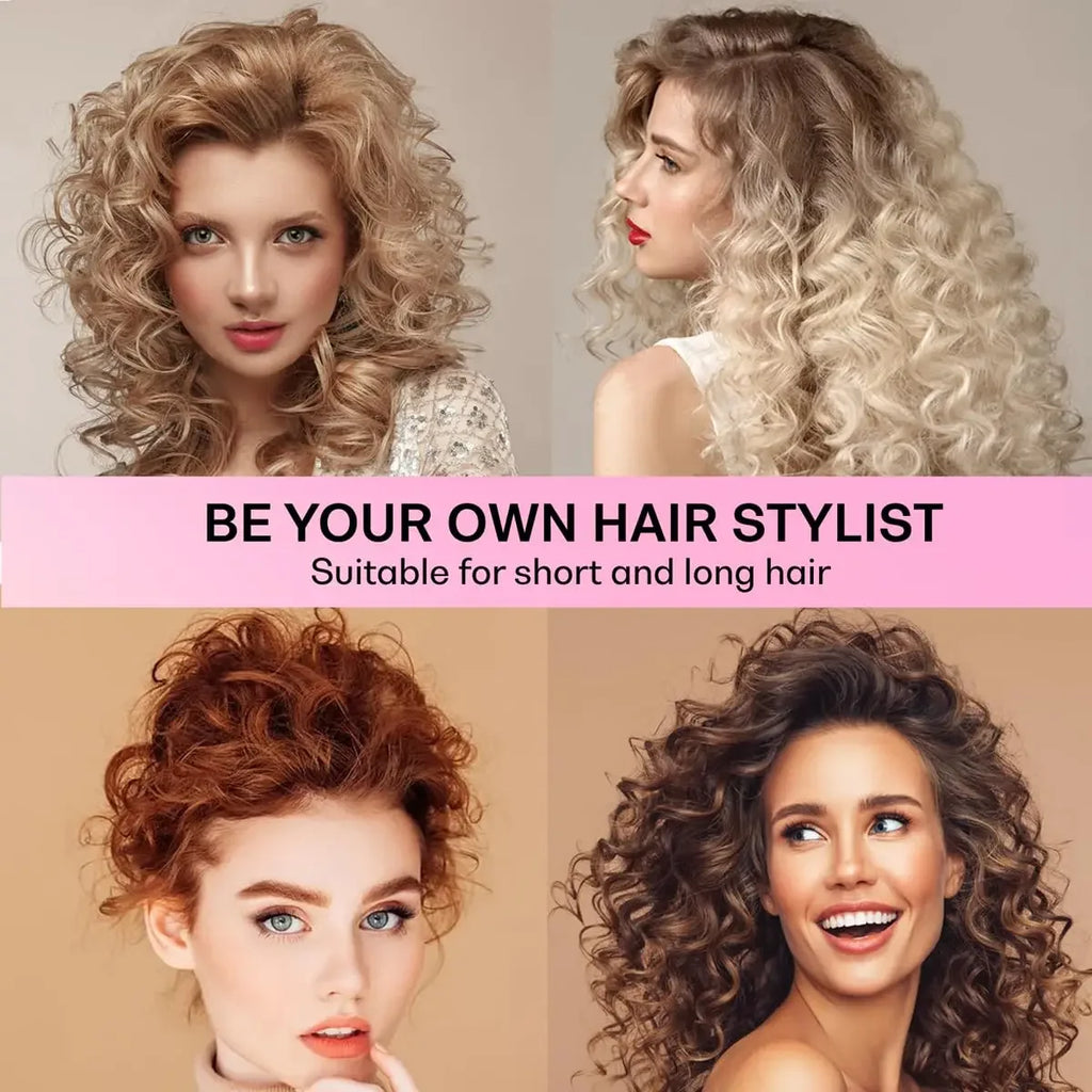 Heatless Curling Rod Headband Soft Hair Curlers No Heat Rollers Lazy Silk Curls Sleeping Headband Ties Hair Styling Tools