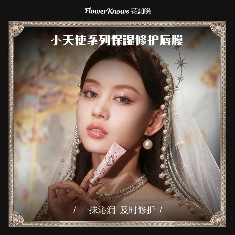 Flower Knows Strawberry Rococo Series Cloud Lip Cream Lip Gloss Long Lasting Velvet Lip Tint Lipstick for Women Cosmetic - ApolloX