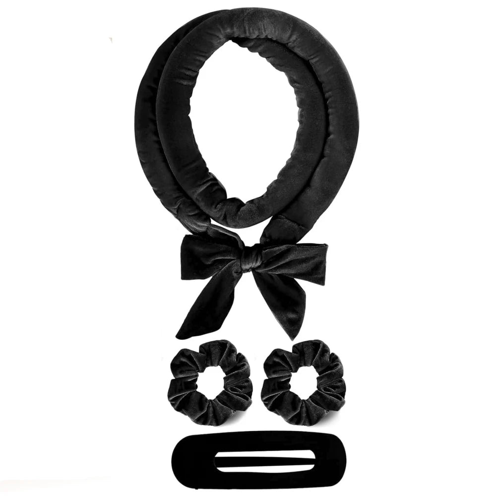 Heatless Curling Rod Headband Soft Hair Curler No Heat Hair Rollers Curlers Lazy Sleeping Curls Curling Hairband Styling Tools - ApolloX