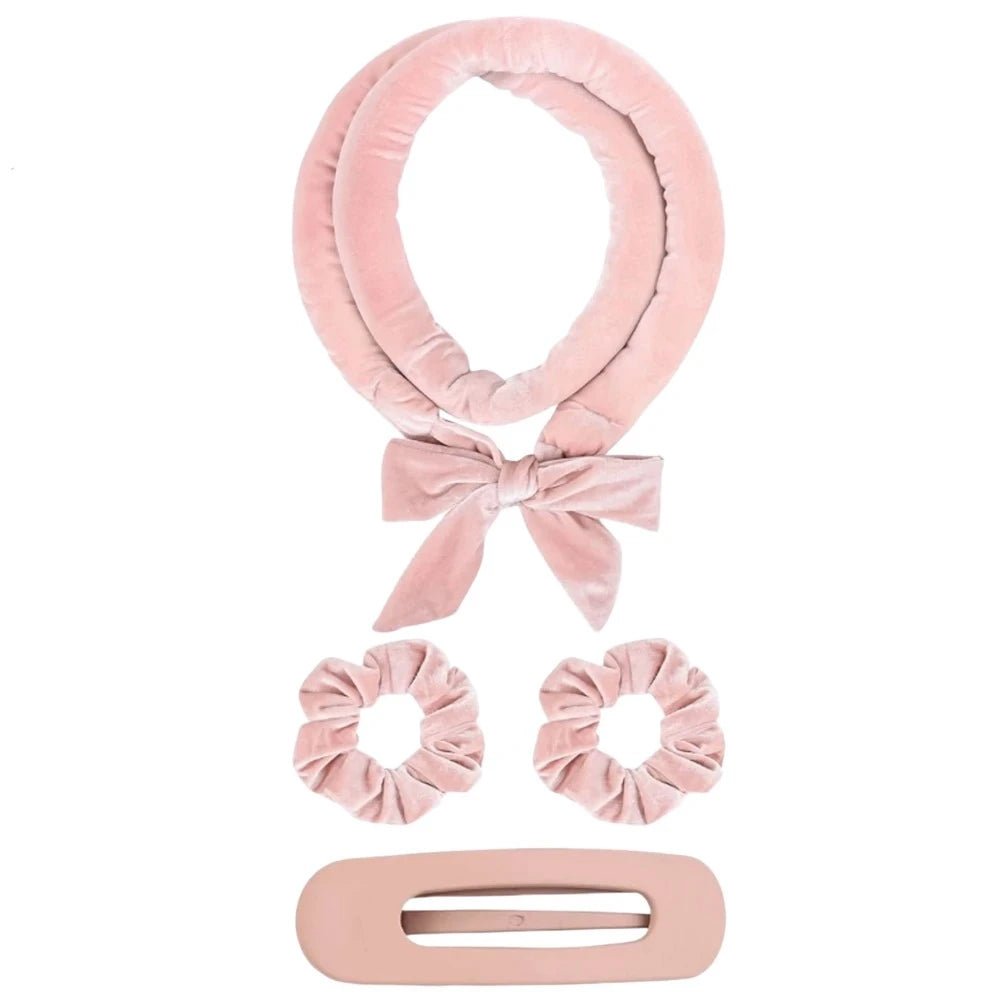 Heatless Curling Rod Headband Soft Hair Curler No Heat Hair Rollers Curlers Lazy Sleeping Curls Curling Hairband Styling Tools - ApolloX