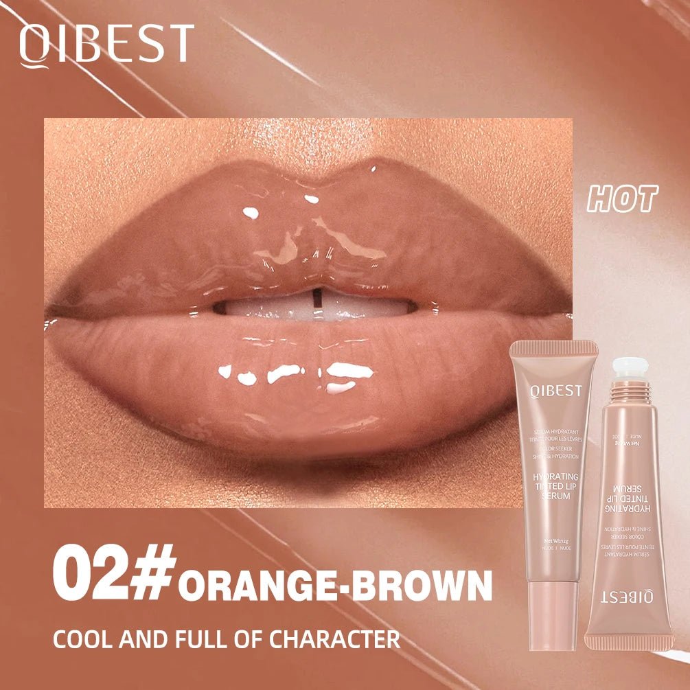 QIBEST Crystal Lip Balm Moisturizing Lip Gloss Oil Jelly Lipgloss Long Lasting Liquid Lipstick Hydrating Tinted Lip Serum Makeup - ApolloX