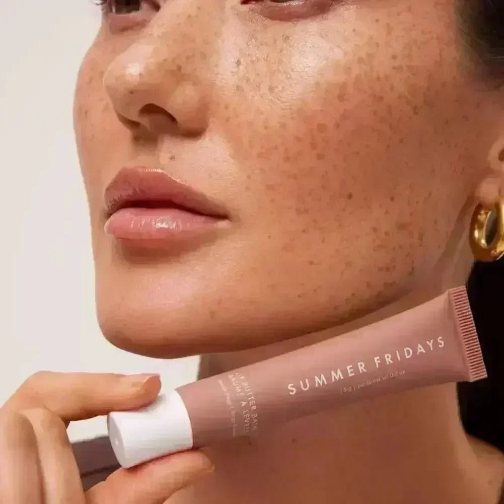 Summer Fridays Lip Balm Moisturizing Mirror Lip Gloss Lip Vanilla Pink Sugar Coffee Cake Smell Lipstick Transparent Oil Makeup - ApolloX